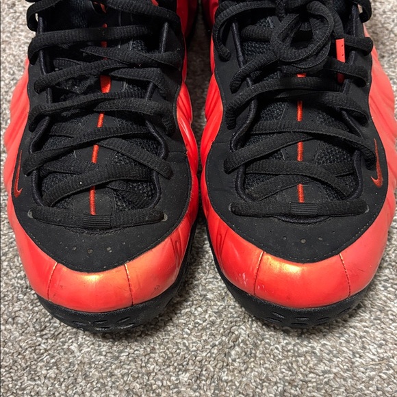 Nike Air Foamposite One “Habanero Red” 314996-603 Men’s Size 10.5 Black Red - Picture 10 of 10